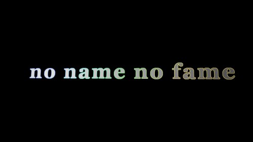 Anonymous Collab - no name no fame