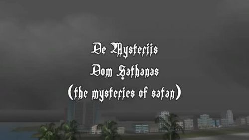 De Mysteriis Dom Sathanas