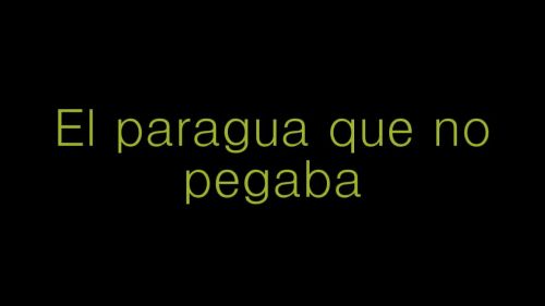 El Paragua Que No Pegaba
