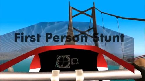 GTA SA First Person Mod Stunt