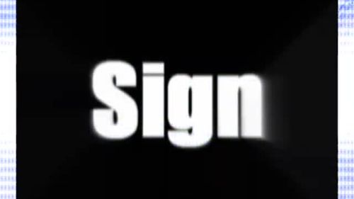 Sign