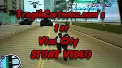 TragikCartoonz.com's 1st Vice City Stunt Video