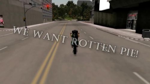 WE WANT ROTTEN PIE!