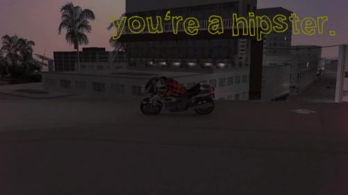 you're a hipster